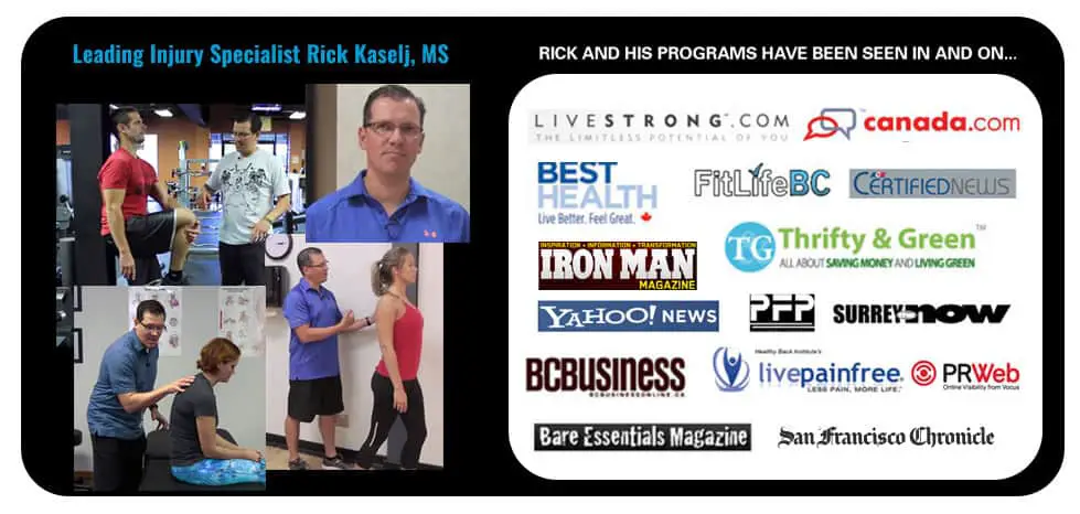 Rick Kaselj, can help you loose your neck hump.