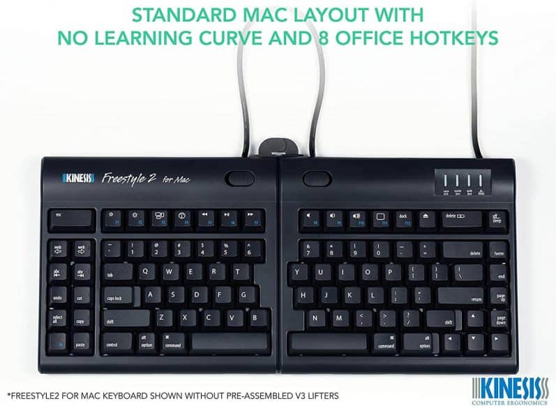apple ergonomic keyboard wireless