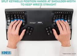Best Ergonomic Keyboard For Carpal Tunnel Syndrome 02 Officesolutionpro.com  250x183 