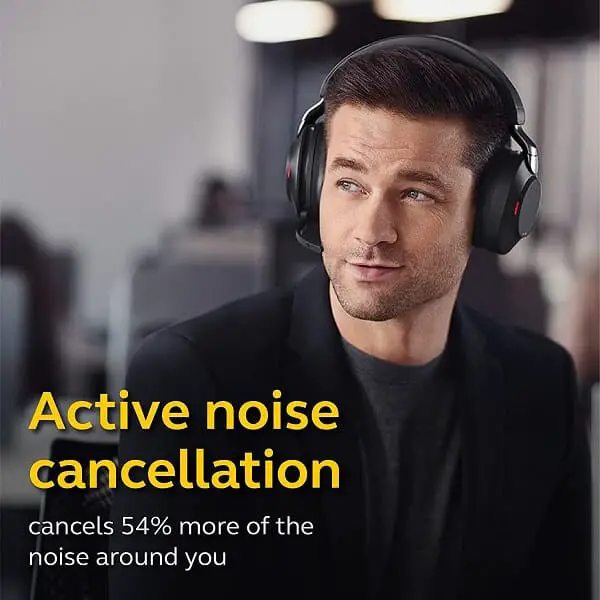 Cancel the noise around you on a call.