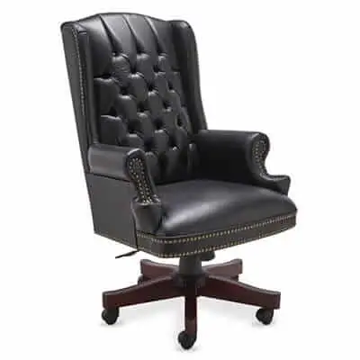 Executive office chairs add class to the office.
