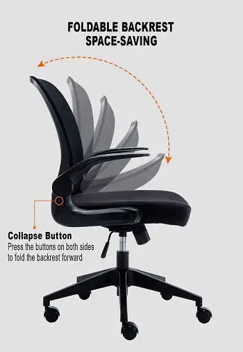 Huntor Foldable Ergonomic Office Chair