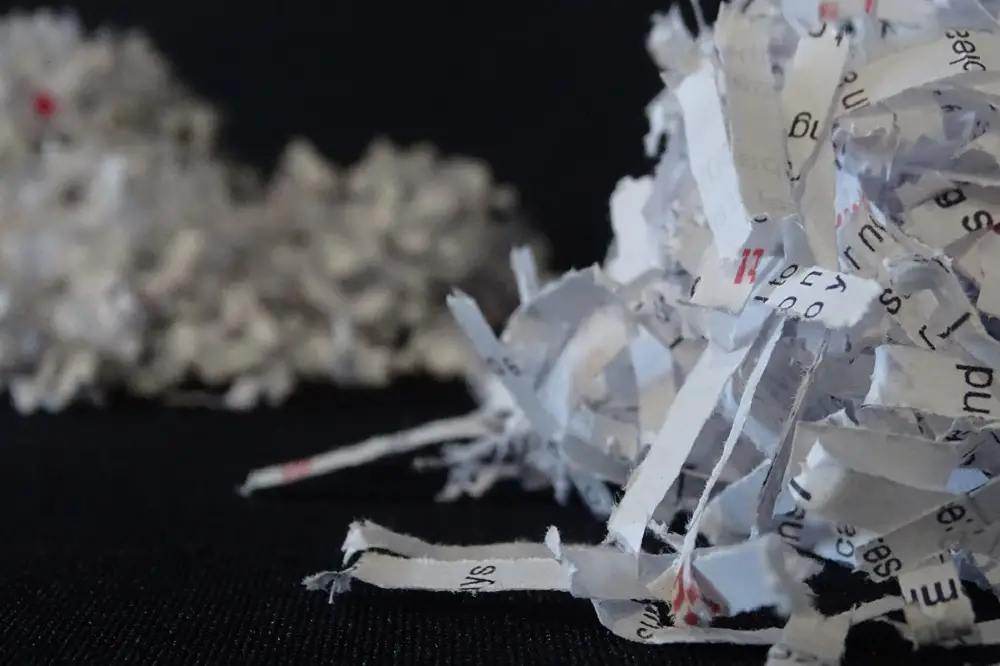 What to do with old paper shredding's office solution pro