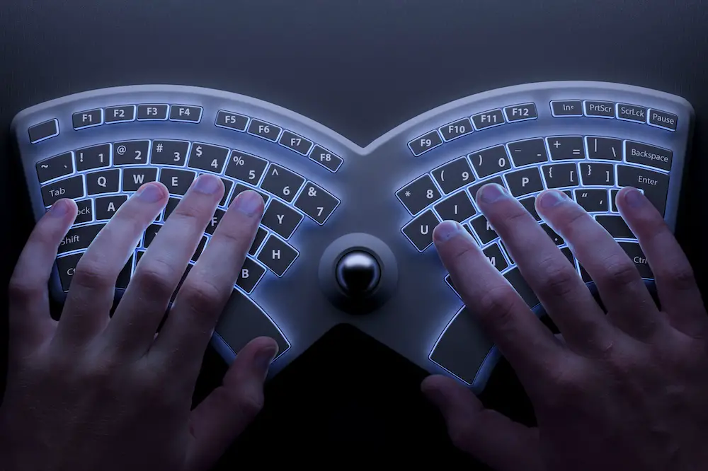 what is a split ergonomic keyboard