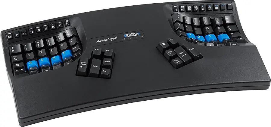 an angled keyboard is a type of ergonomic keyboard