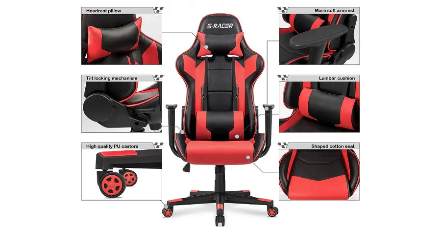 features of the Homall gaming chair